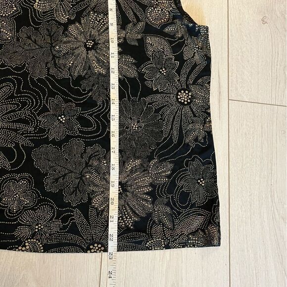 Vintage Laura Ashley slinky tank top floral - Picture 7 of 7